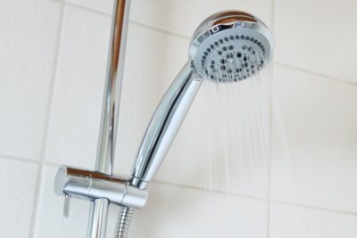 Showering someone living with dementia, check the water 
