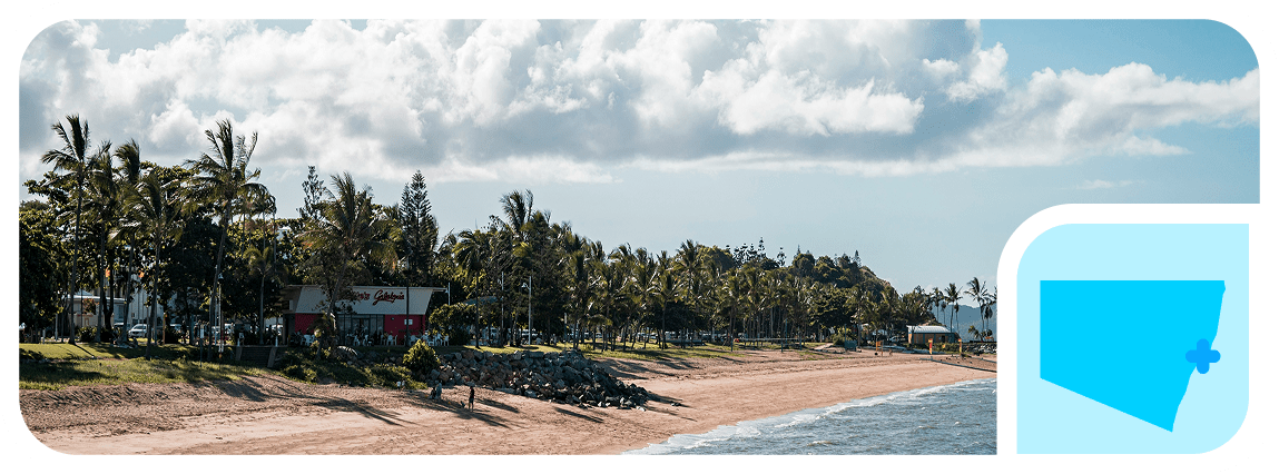 A sunny photo of Townsville, where The CareSide offers the most affordable and reliable home care services in Queensland.