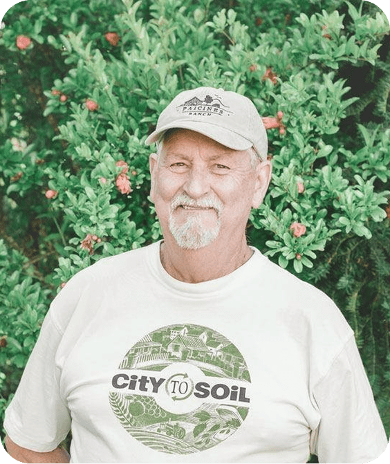A photo of Gerry. The CareSide Super Seniors: Gerry's Story.