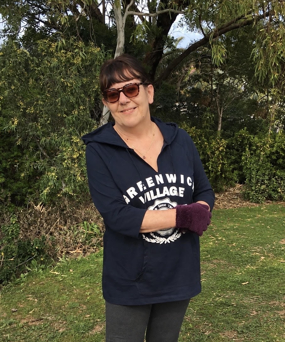 A photo of Janet, a retired nurse living in a regional area, who nearly gave up on finding home care support when she couldn't find a local home care provider until she contacted The CareSide.